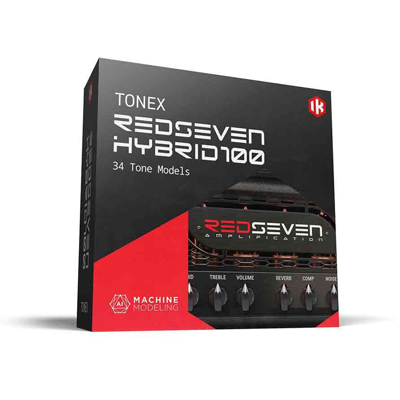 IK Multimedia TONEX SIG COLLECTION - REDSEVEN HYBRID100｜AI放大器建模
