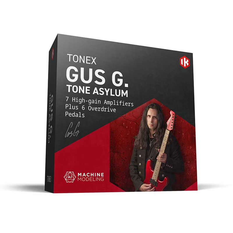 IK Multimedia TONEX SIG COLLECTION - GUS G. TONE ASYLUM｜高增益金屬音色