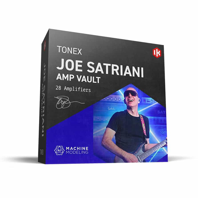 IK Multimedia TONEX SIG COLLECTION - JOE SATRIANI AMP VAULT｜音箱音色庫