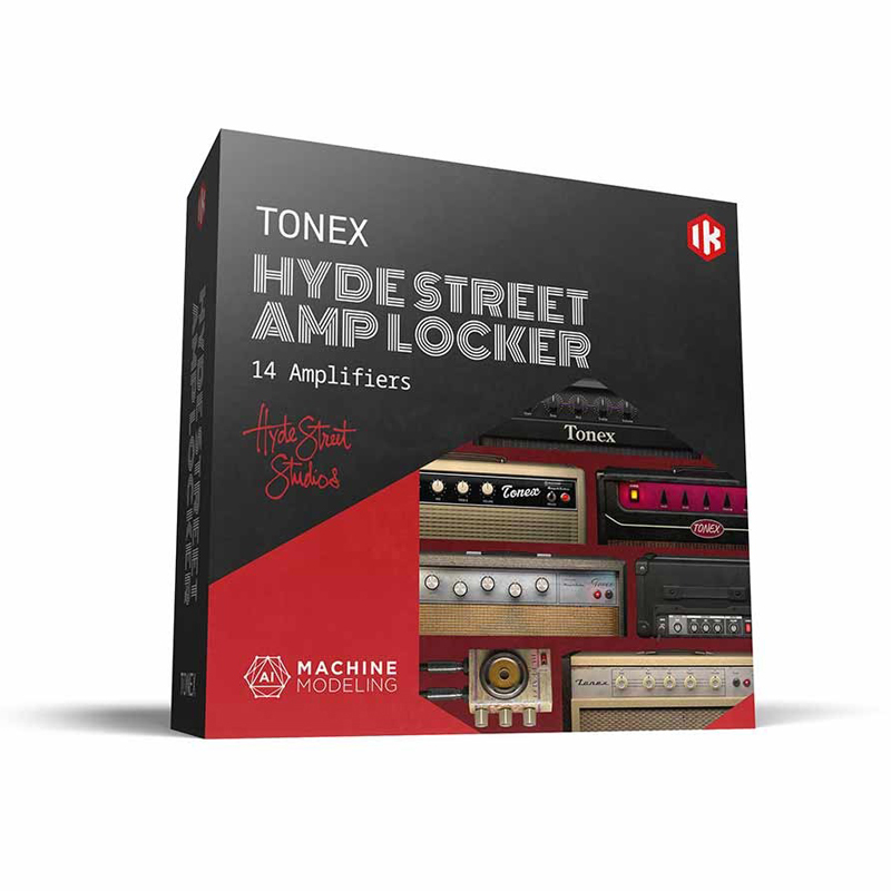 IK Multimedia TONEX SIG COLLECTION - Hyde Street Amp Locker｜錄音室放大器音色庫