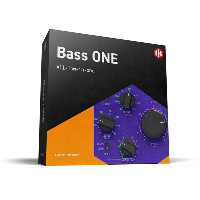 IK Multimedia T-RACKS BASS ONE｜低頻整形插件