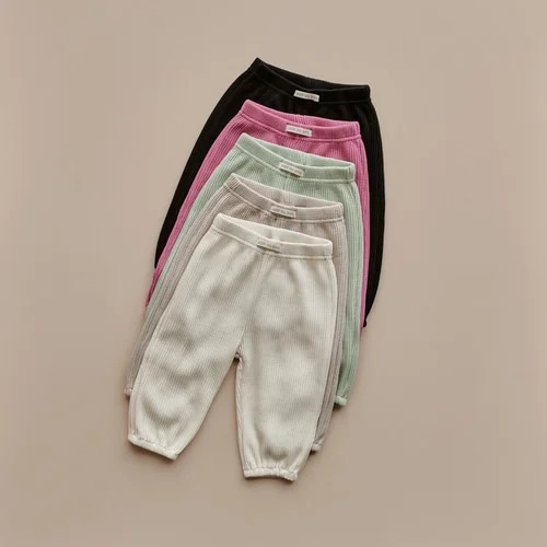 25F/W DTD五色華夫格10分褲