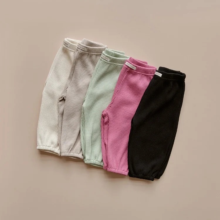 25F/W DTD五色華夫格10分褲