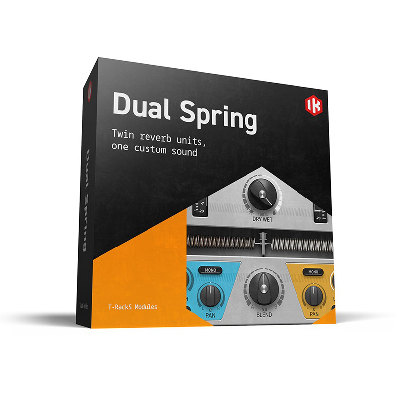 IK Multimedia T-RackS Dual Spring｜雙彈簧混響