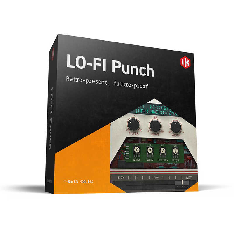IK Multimedia T-RACKS LO-FI PUNCH｜復古顆粒飽和