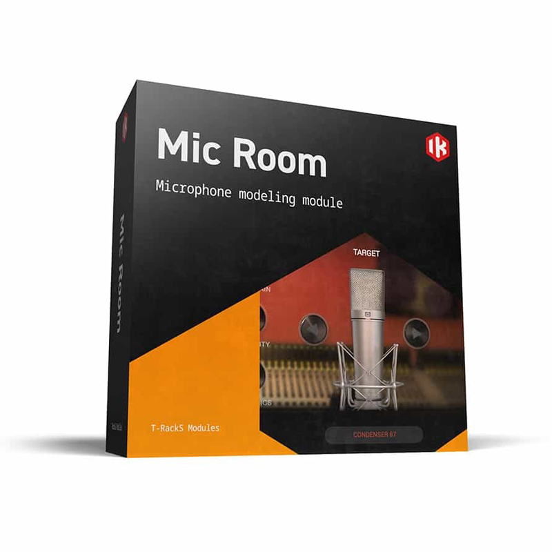 IK Multimedia T-RackS Mic Room｜麥克風建模