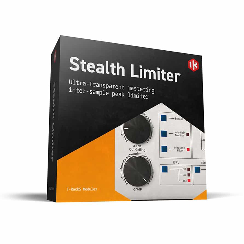 IK Multimedia T-RackS Stealth Limiter｜母帶級限制器
