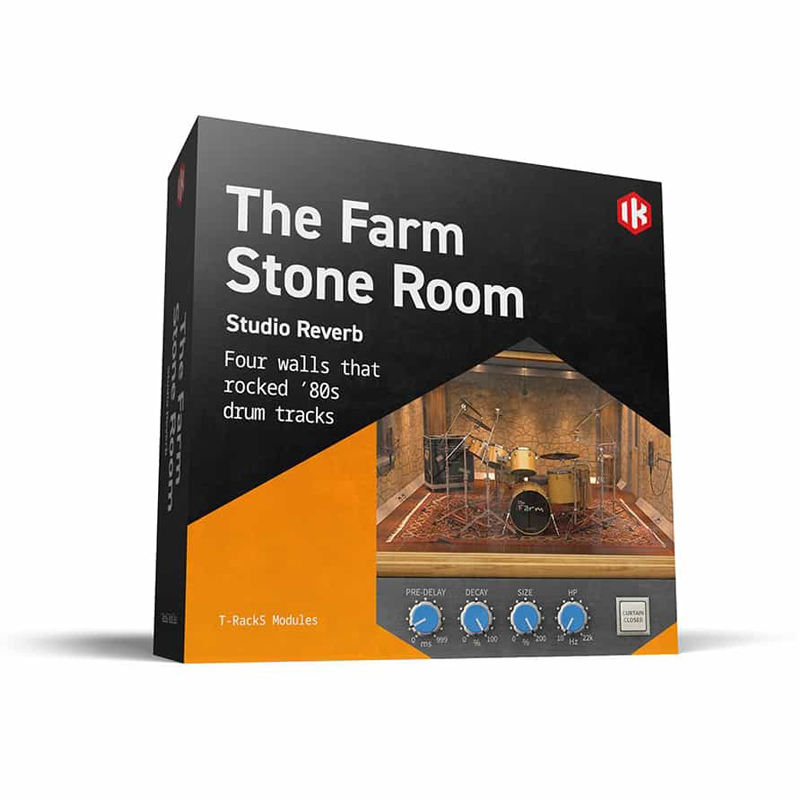 IK Multimedia T-RackS The Farm Stone Room｜石室鼓房殘響