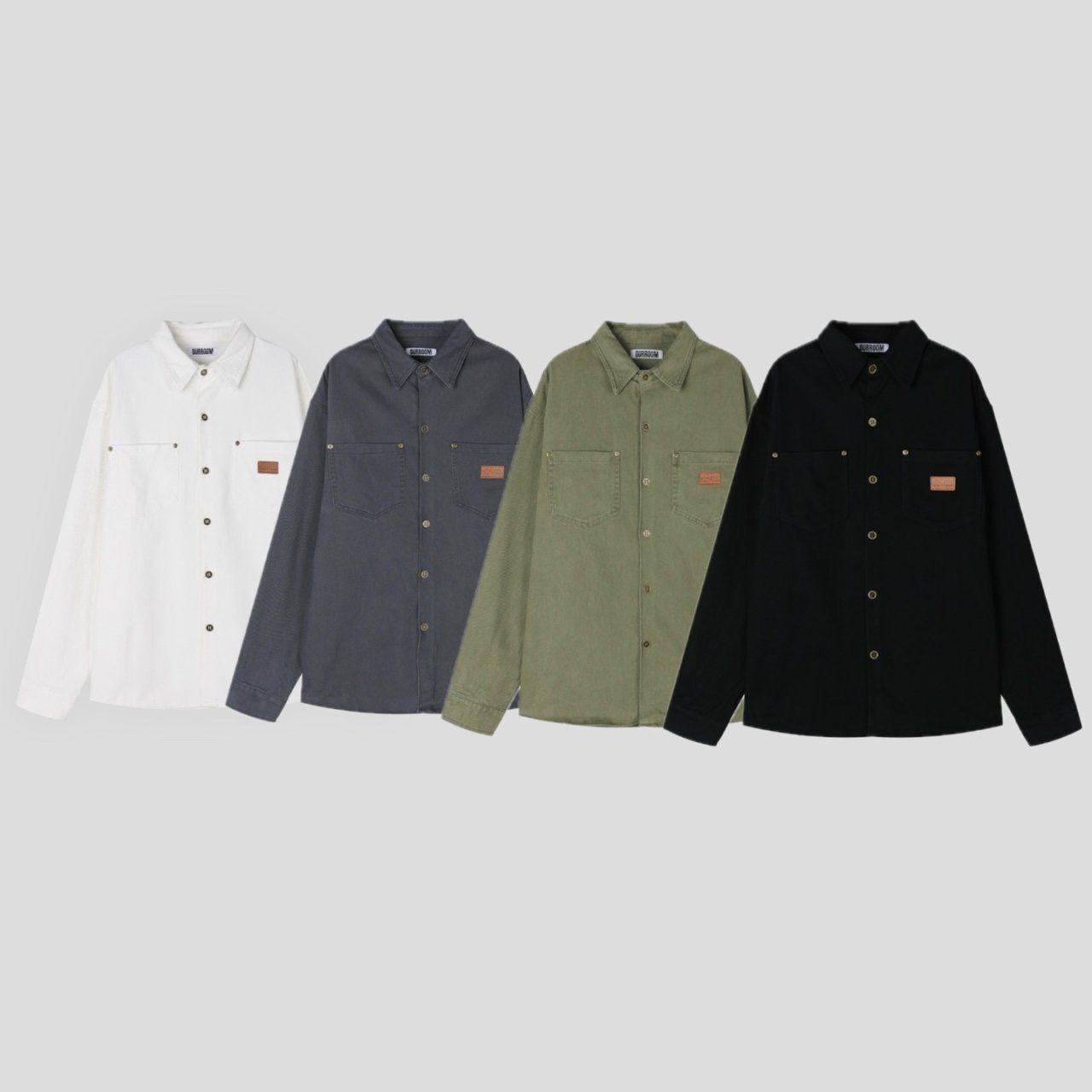 淨色長袖恤衫 OUR ROOM-148S