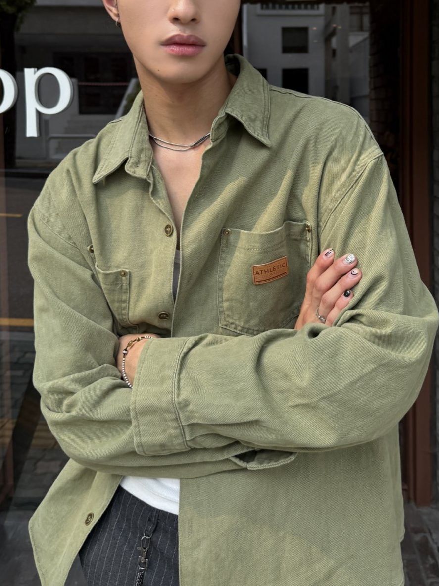 淨色長袖恤衫 OUR ROOM-148S