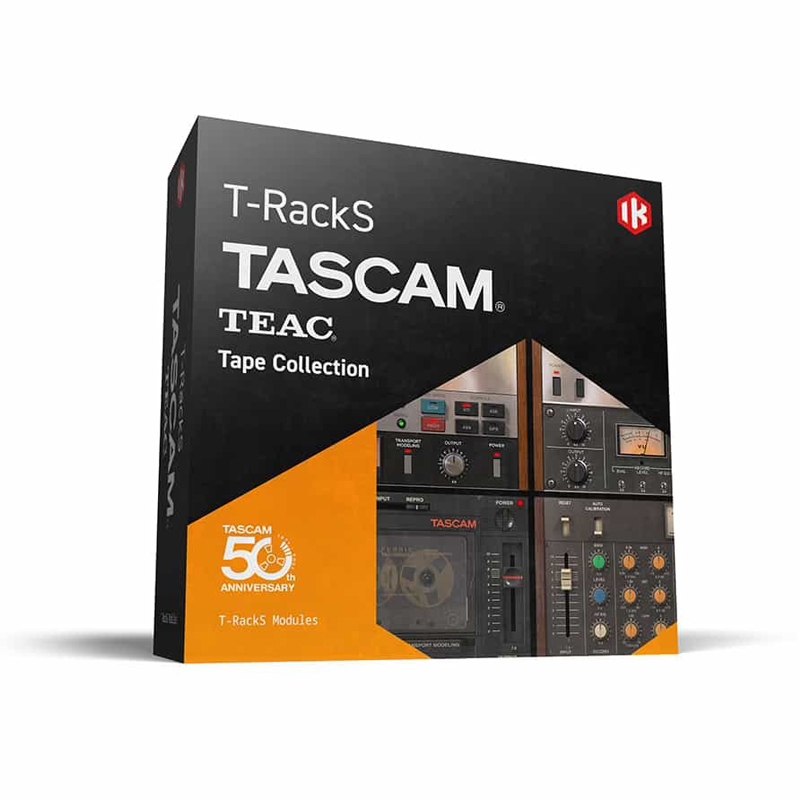 IK Multimedia T-RackS TASCAM Tape Collection｜磁帶機模擬套組