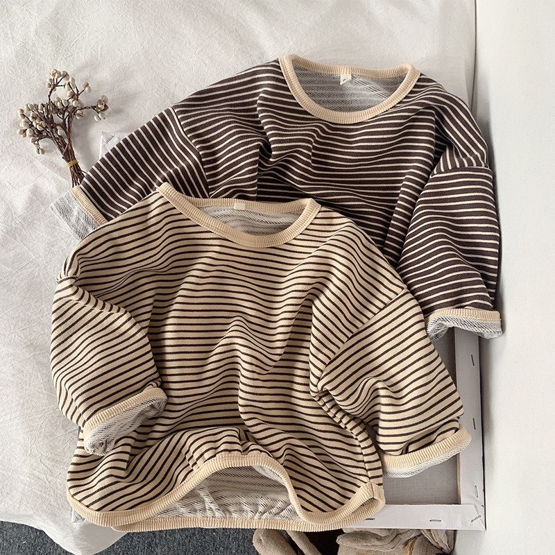 兩色條紋TEE  ·꒱ ‧₊˚