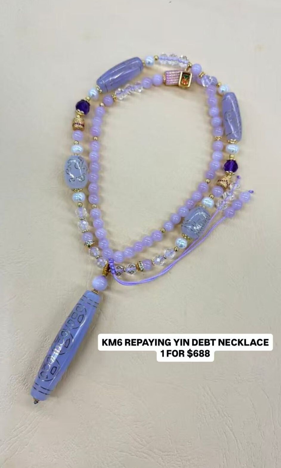1 KM6 REPAYING YIN DEBT NECKLACE