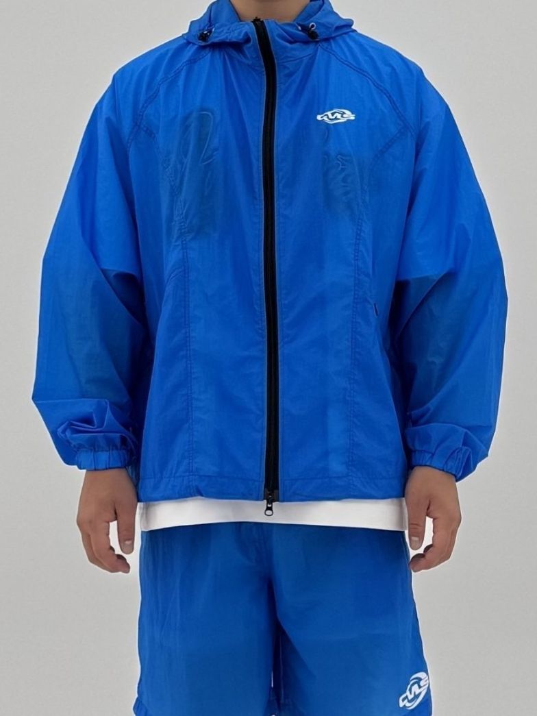 英文字連帽拉鍊外套 COVILL-216JK