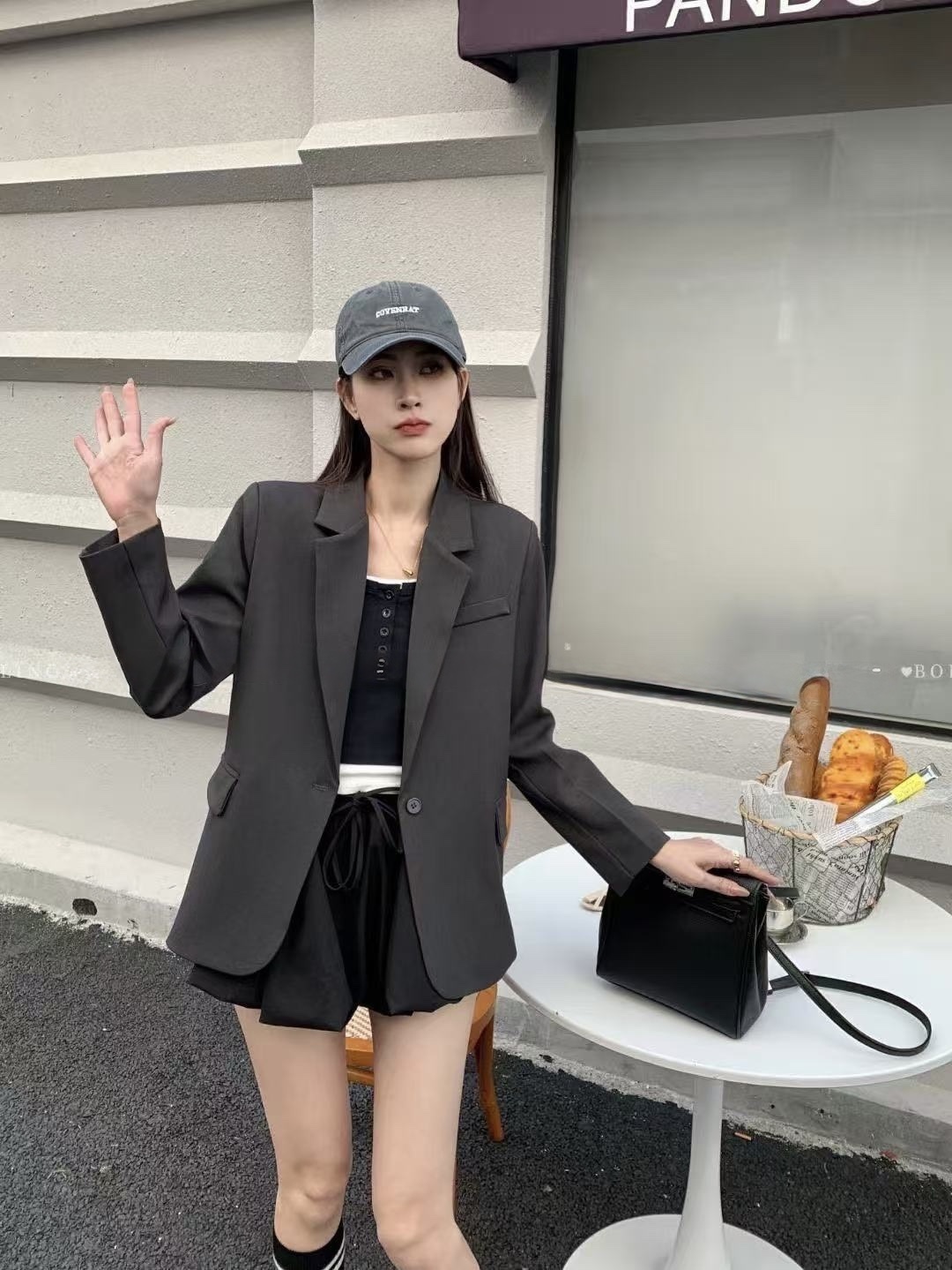 3160 劍領質感單釦西外