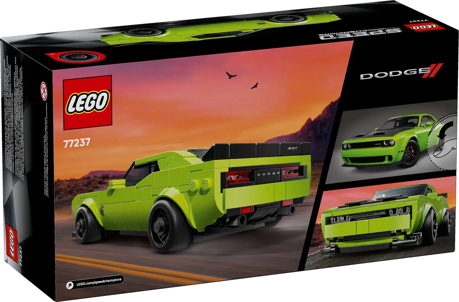 樂高 77237 Dodge Challenger SRT Hellcat 跑車 ｜ LEGO SPEED CHAMPIONS 系列 ｜ 飛米樂高專賣店
