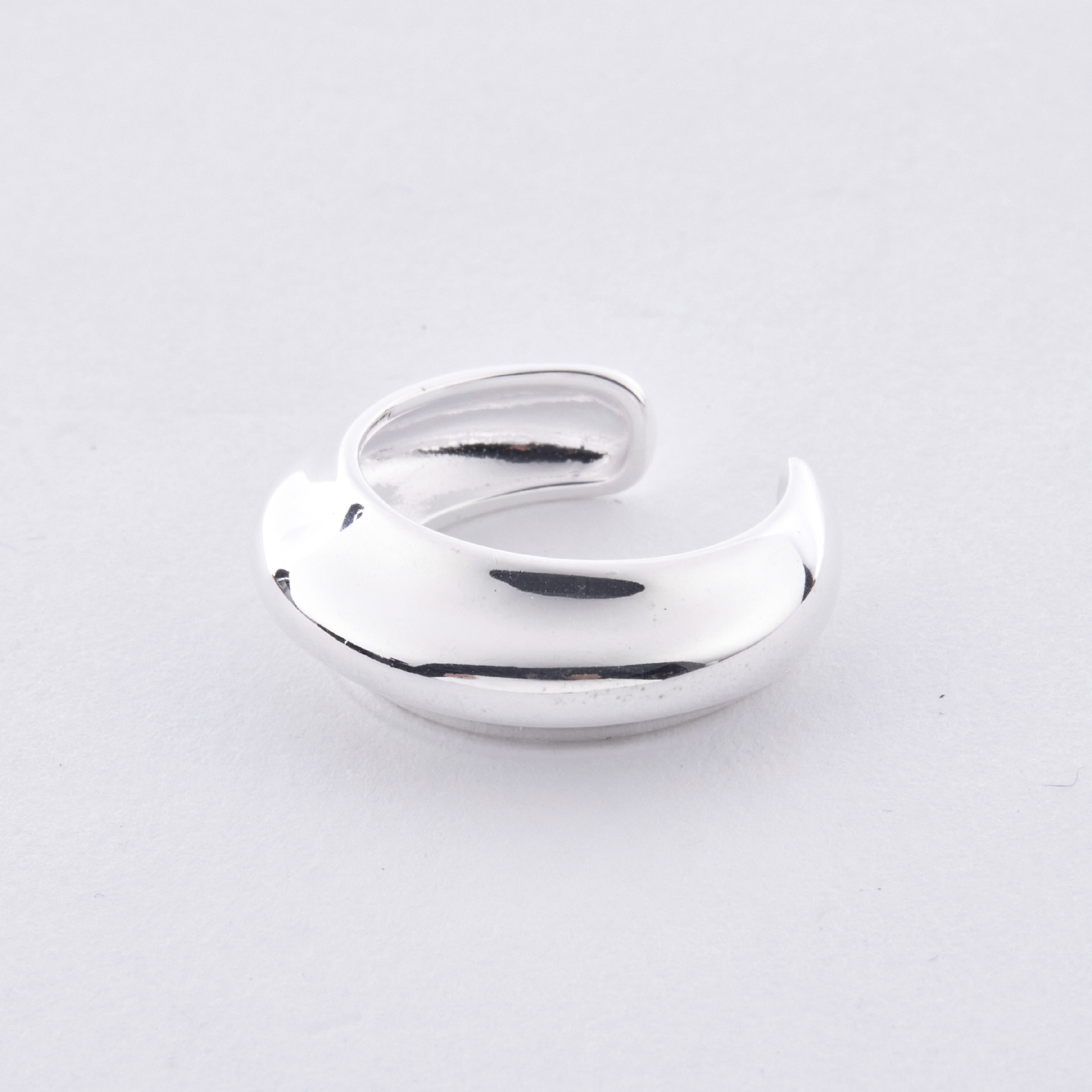 R1247 | 純銀亮面寬版戒指