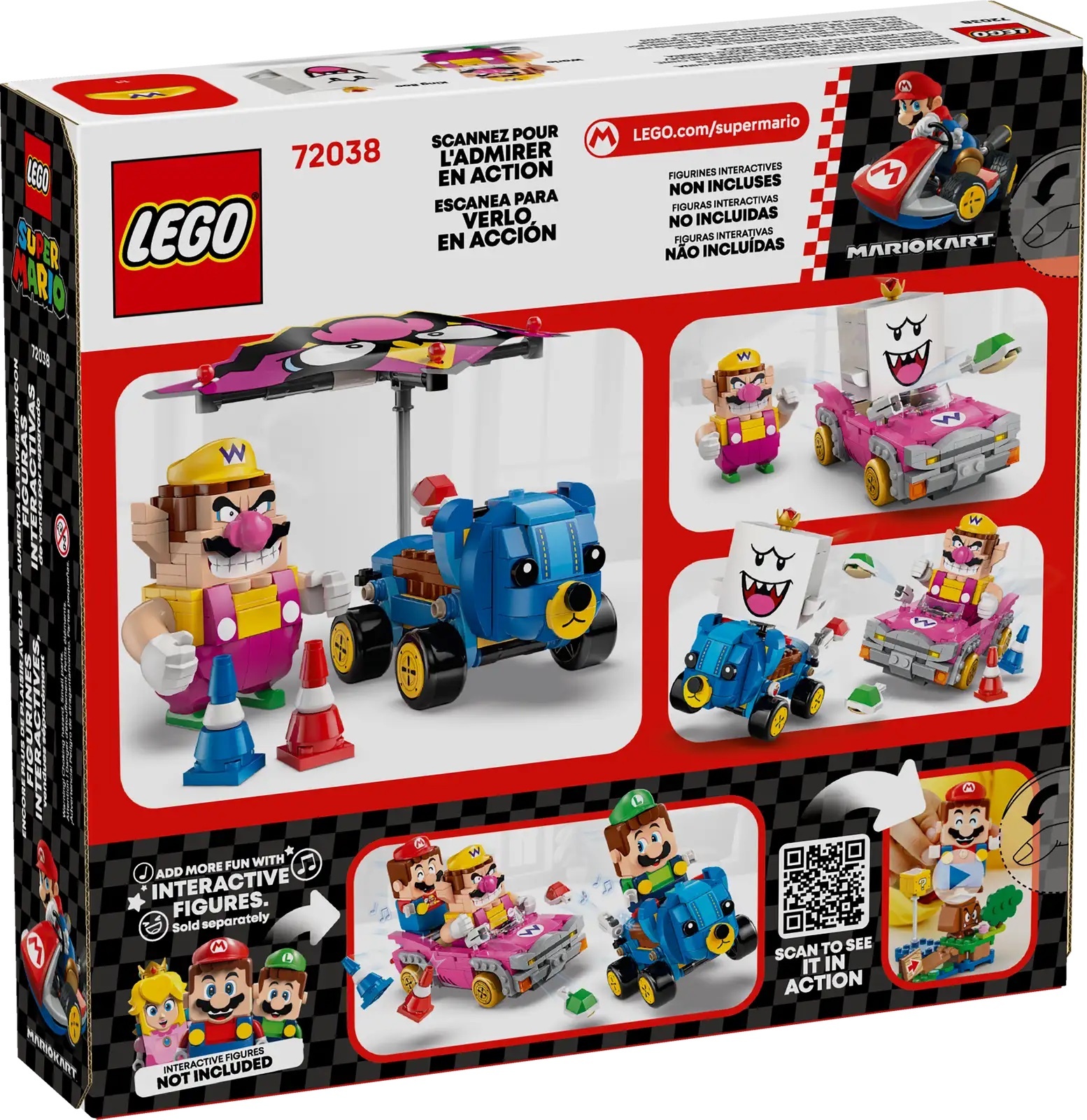 樂高 72038 瑪利歐賽車™ - 瓦利歐與害羞幽靈王 ｜ LEGO SUPER MARIO 系列 ｜ 飛米樂高專賣店