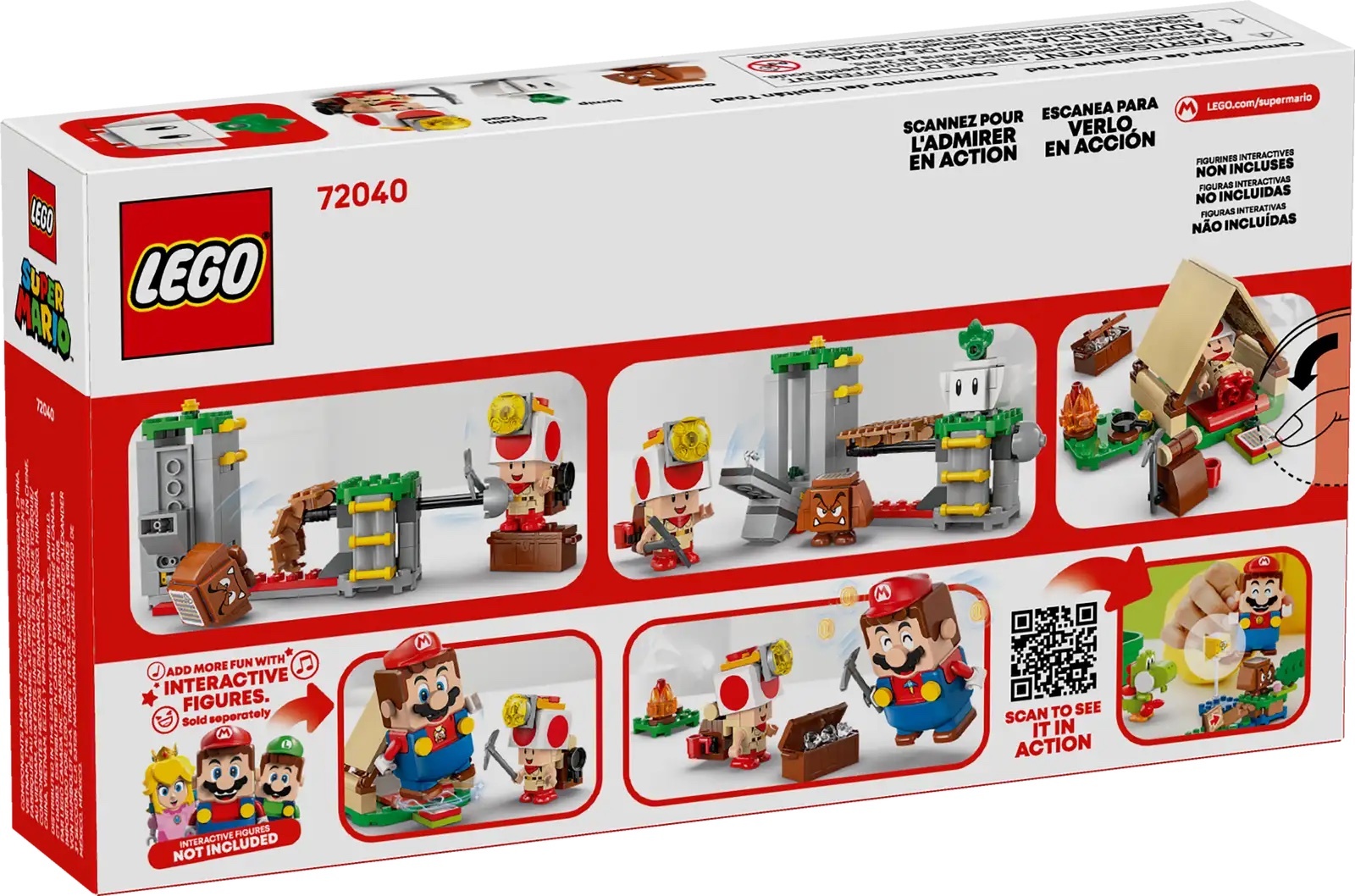 樂高 72040 奇諾比奧隊長的營地 ｜ LEGO SUPER MARIO 系列 ｜ 飛米樂高專賣店
