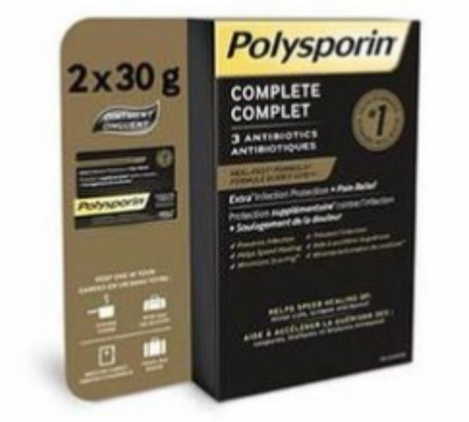 加姐 Polysporin 特效消炎止痛膏2支優惠裝 30g x 2 *滿$899包京東送貨上門* CC26