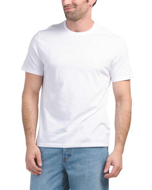 【現貨】Calvin Klein H091060 男裝圓領字母短袖上衣