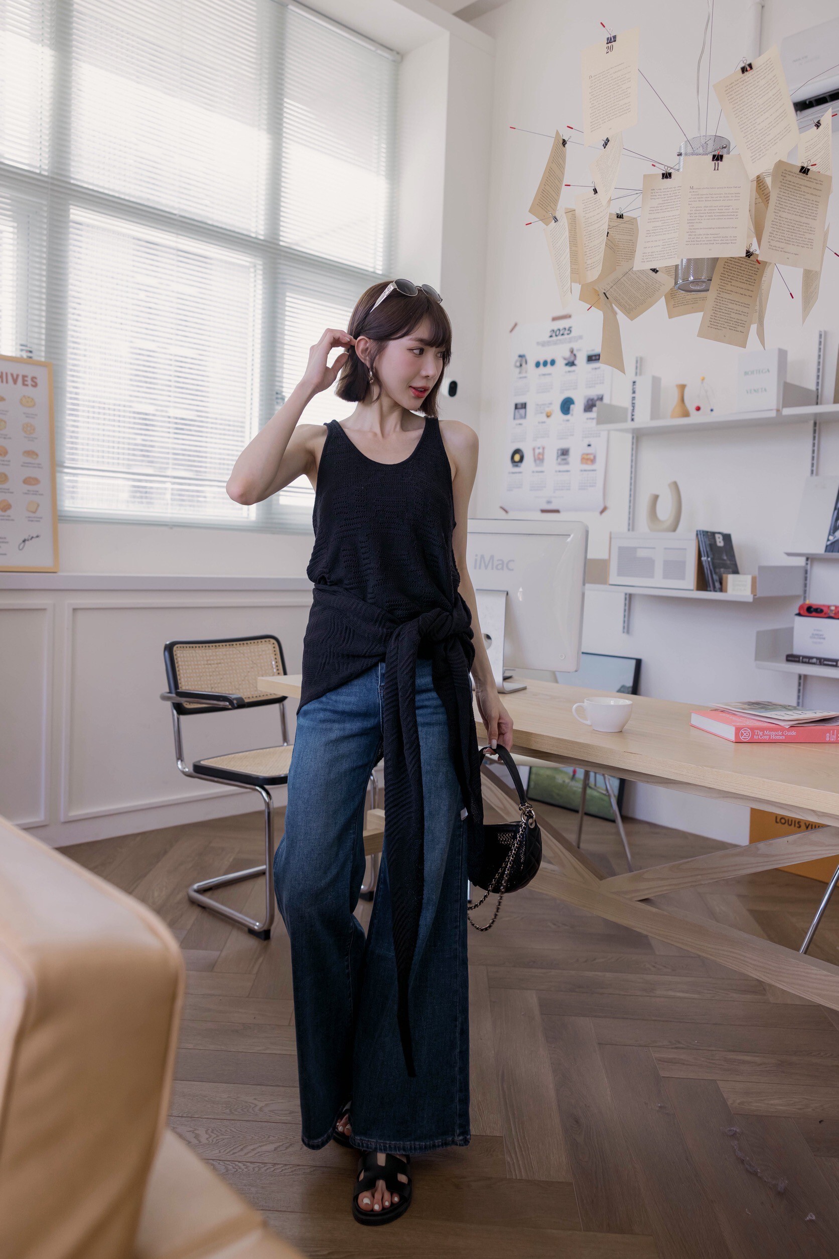 （現貨）#X42 超顯瘦彈力寬褲