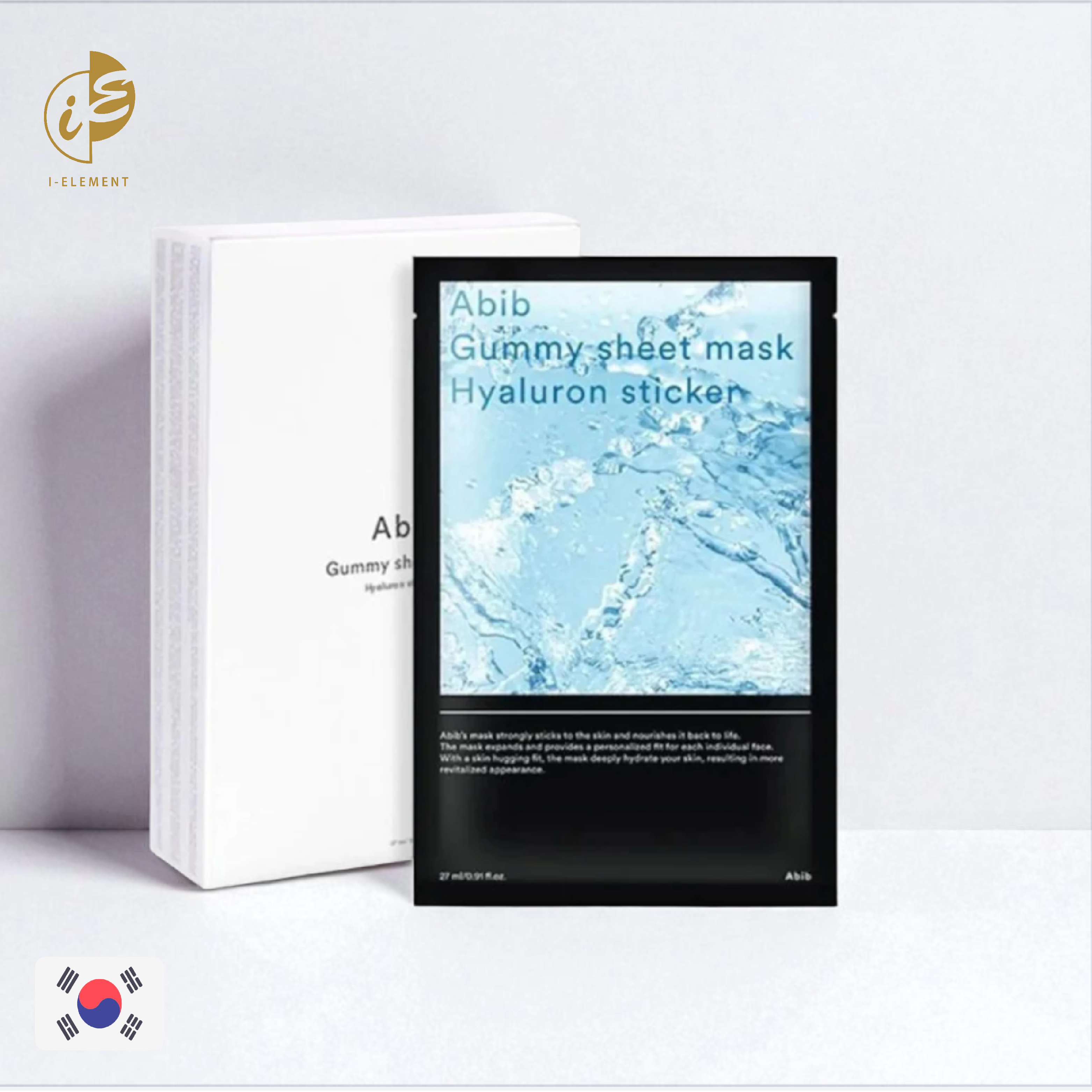 ABIB 透明質酸深層補水口香糖面膜 [1片]