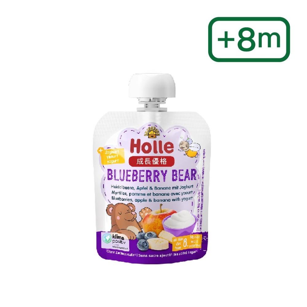 Holle禾樂純境 生機果泥-成長優格系列(多款可選)
