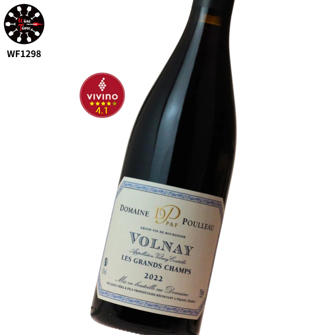 Domaine Poulleau Michel Pere & Fils Volnay Les Grands Champs 2022