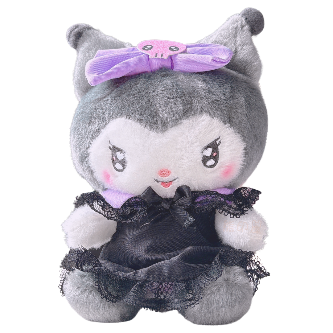 Kuromi毛公仔錄音會說話的絨毛玩具(S) (平行進口)