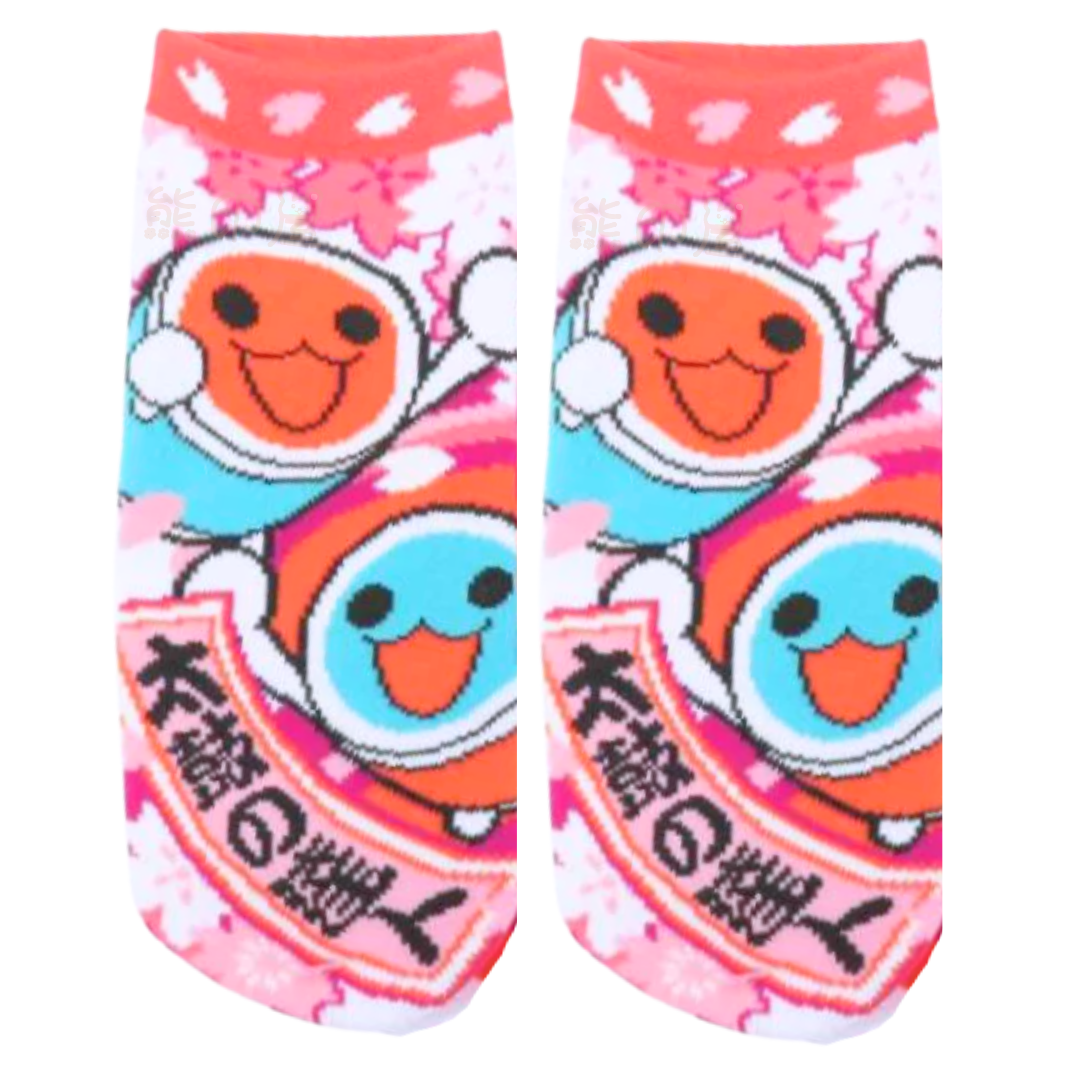 太鼓之達人襪子 (22-24cm) (平行進口)