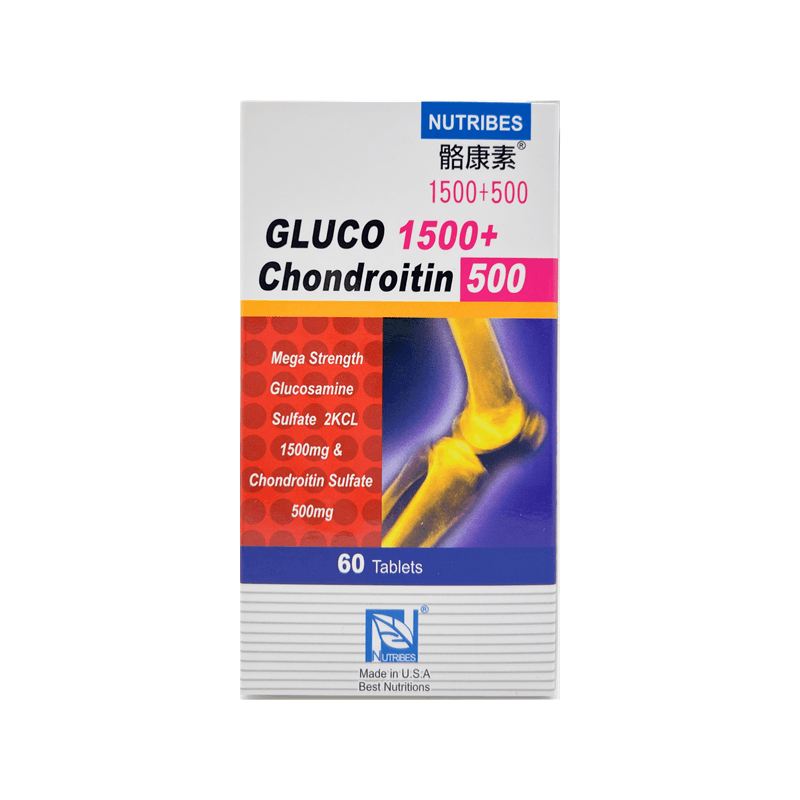 NUTRIBES - 能得健 骼康素 葡萄糖胺及軟骨素 60粒