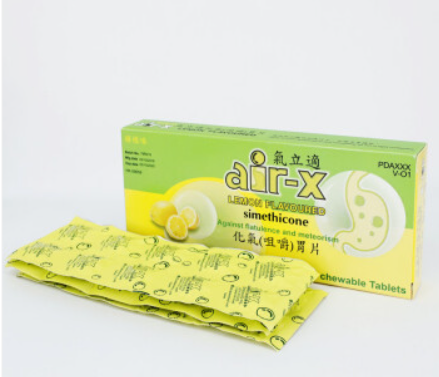 氣立適 - 氣立適化氣咀嚼胃片 30片 (檸檬味)