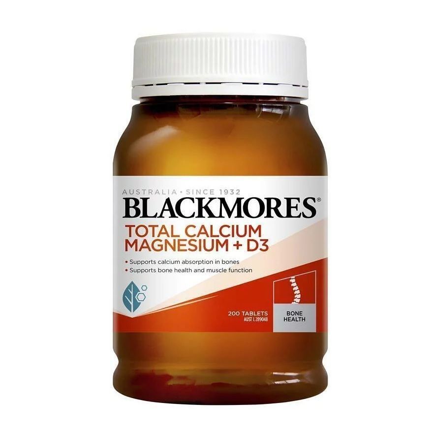 BLACKMORES - 活性鈣片D3 + 鎂配方 200粒裝 (平行進口)