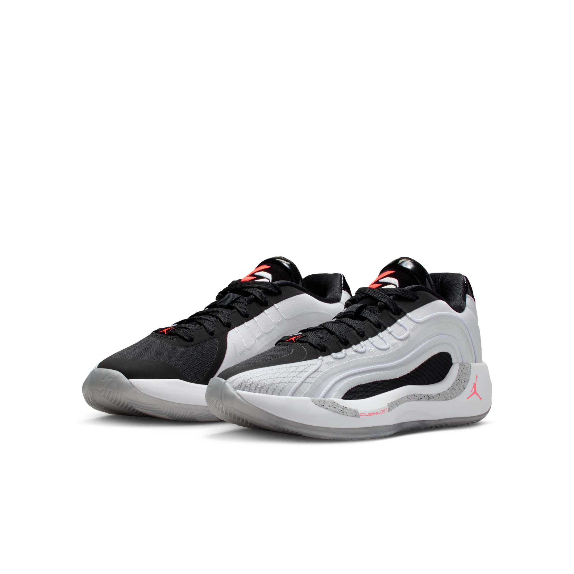 大童鞋 女鞋 NIKE JORDAN LUKA 4 GS 白黑 星星 愛心 緩震 氣墊 運動 籃球鞋【HJ5225-101】