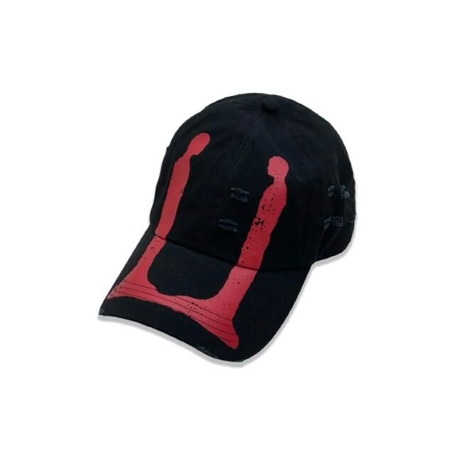 -(C7d)-G-DRAGON UBERMENSCH BALL CAP BLACK 權志龍 GD 棒球帽 後扣帽 會場限定 現貨 黑色