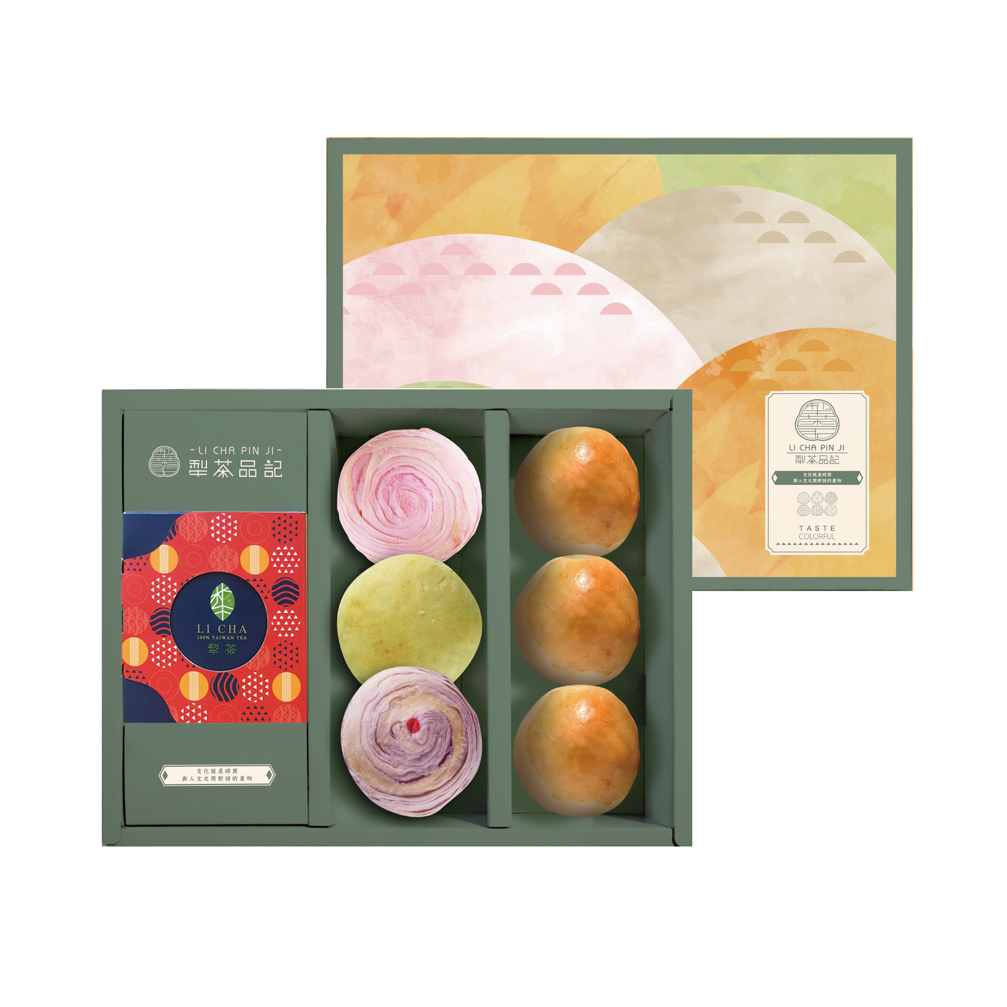 茶｜餅綜合禮盒-紅飛翠舞禮盒