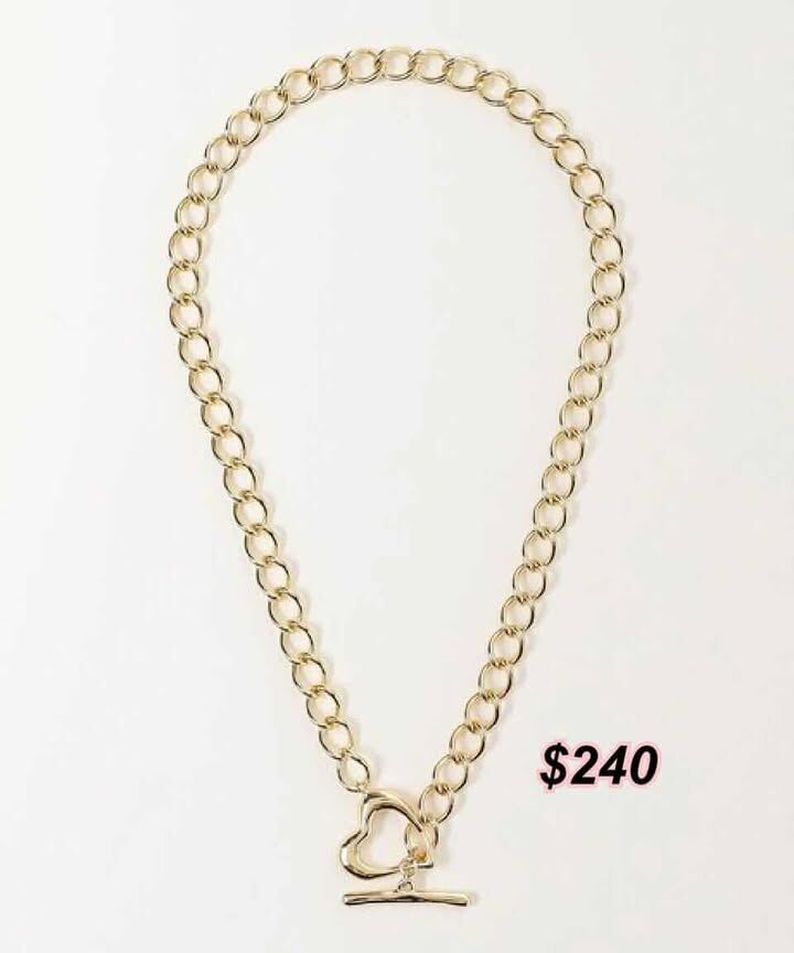 11/09 Beams heart accessories New 圈圈頸錬配心形扣