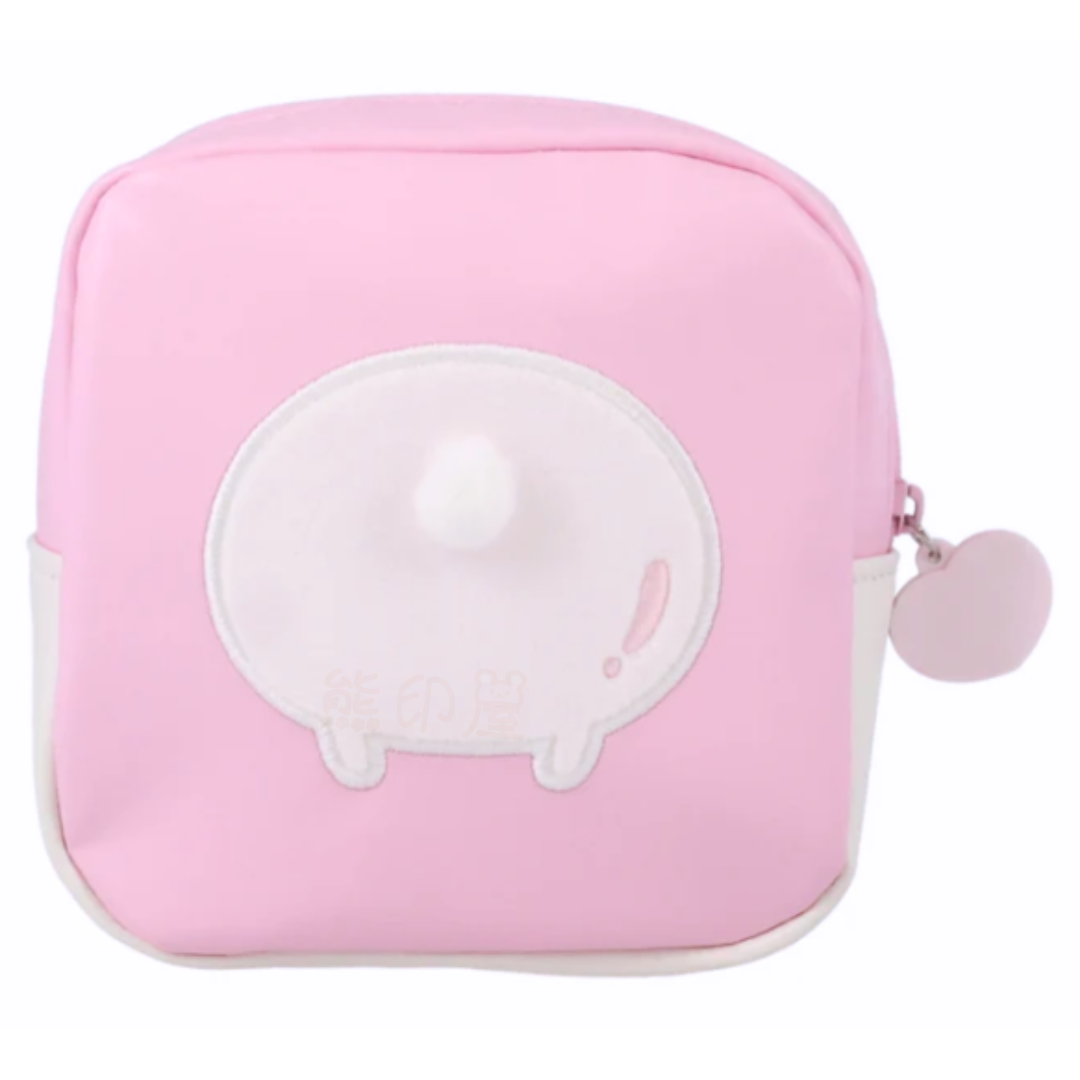 Chiikawa吉伊卡哇水蜜桃款化妝袋萬用包