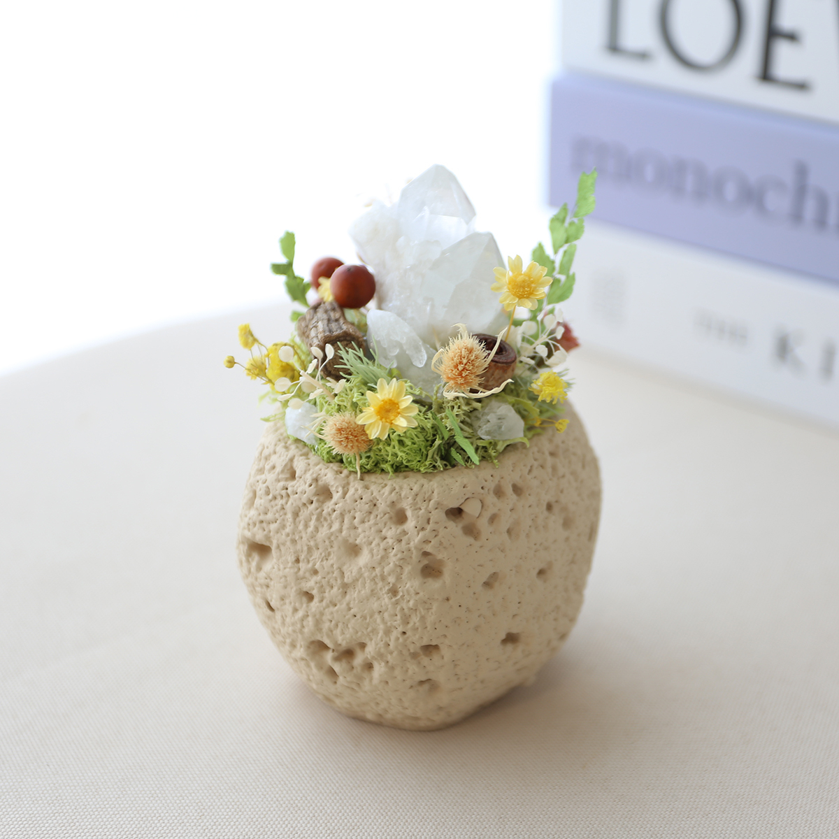 T42｜水晶小桌花