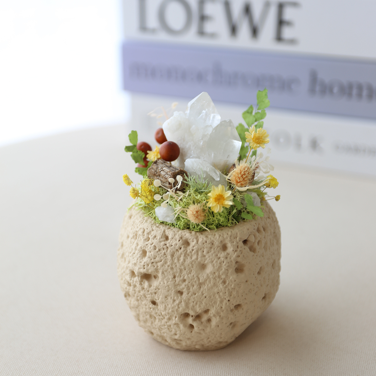 T42｜水晶小桌花