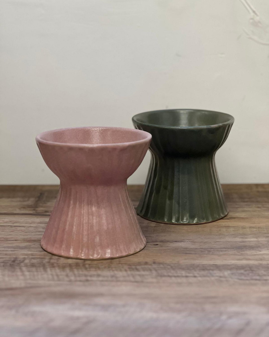 Mashiko ware Handmade Pottery Pet Bowl (5 colors)｜Wakasama