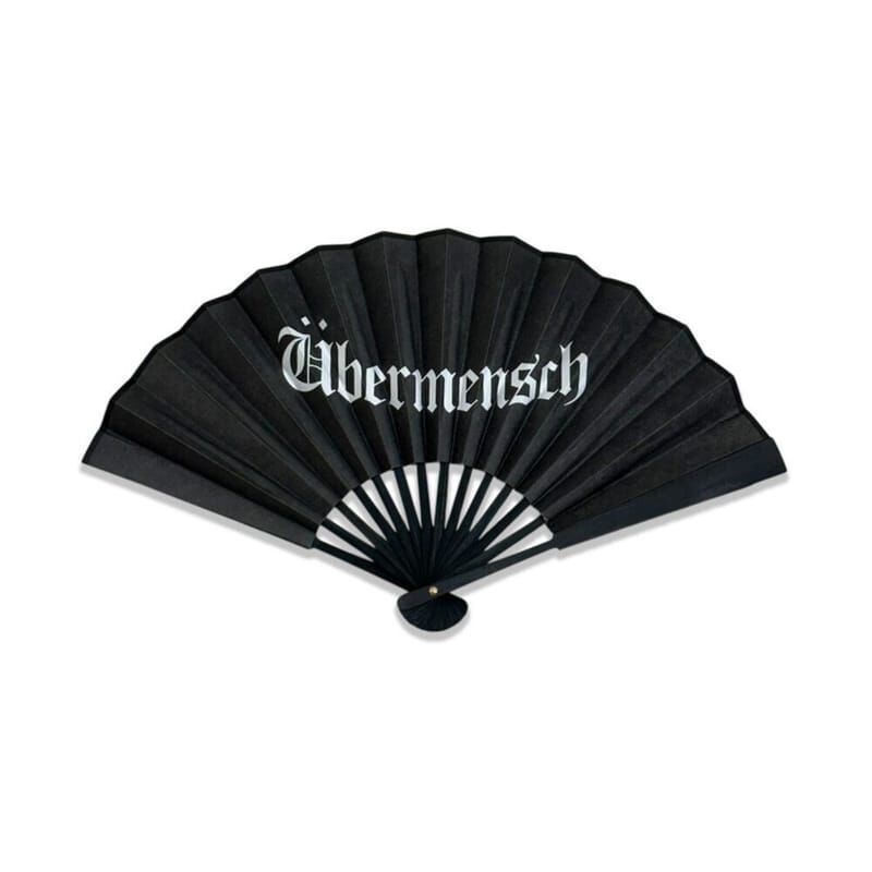 -(C015)-G-DRAGON UBERMENSCH HAND FAN 權志龍 展覽紙扇 會場限定 現貨
