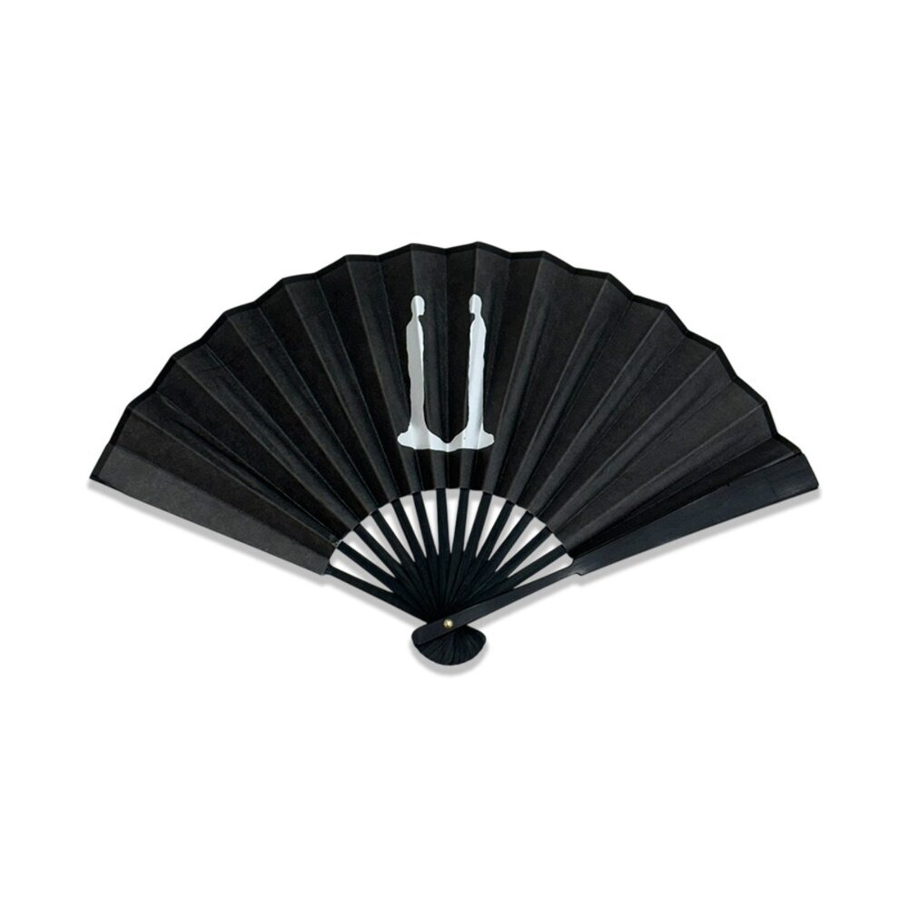 -(C015)-G-DRAGON UBERMENSCH HAND FAN 權志龍 展覽紙扇 會場限定 現貨