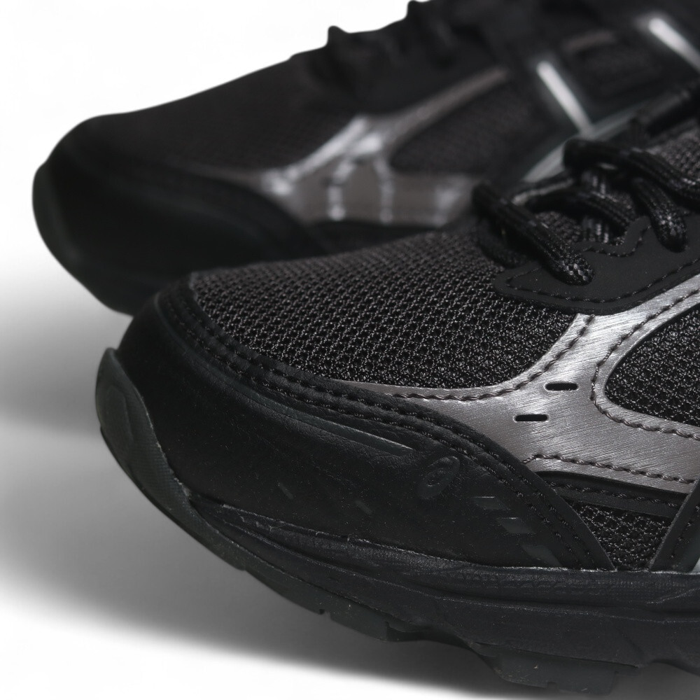 ASICS 慢跑鞋 GEL-NUNOBIKI 黑 銀 復古 越野鞋 男 1203A536021