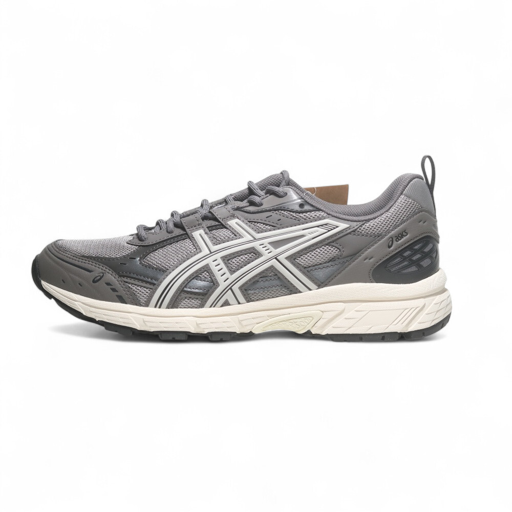ASICS 慢跑鞋 GEL-NUNOBIKI 灰 奶油 復古 越野鞋 男 1203A536022