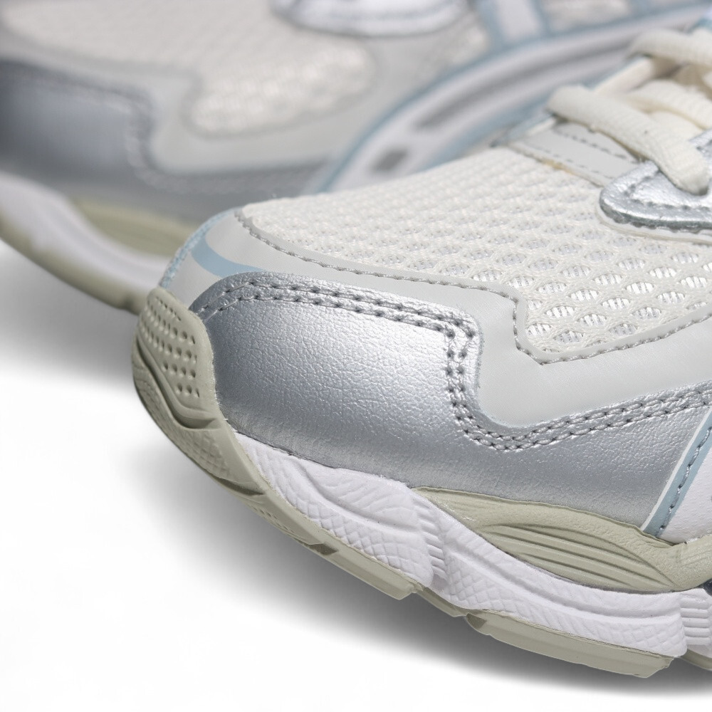 ASICS 慢跑鞋 GEL-NYC 2055 白 銀 蘋果綠 男女 1203A542107