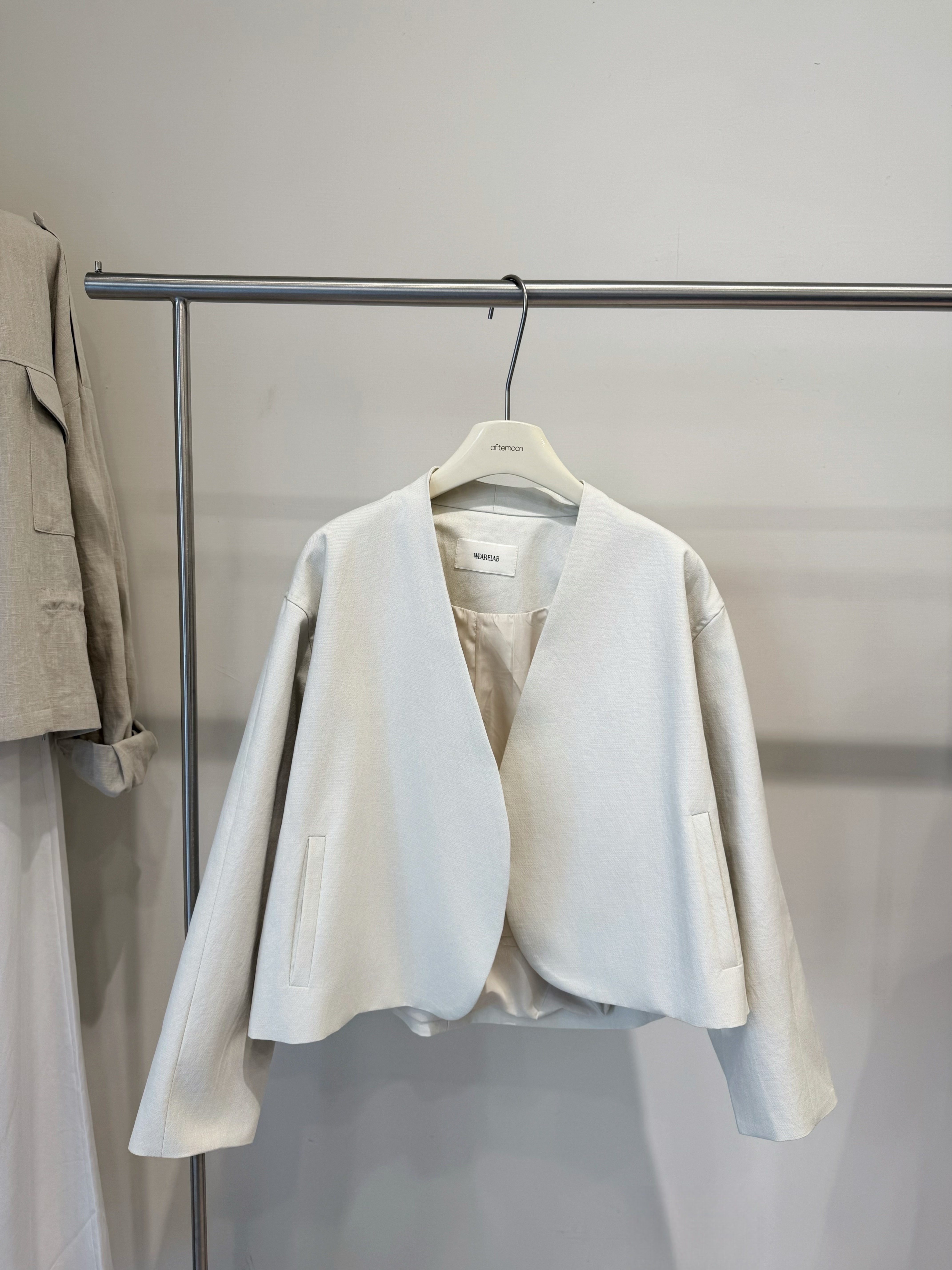 106 高級感簡約無領西外