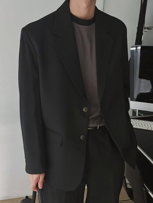 造型二釦西裝