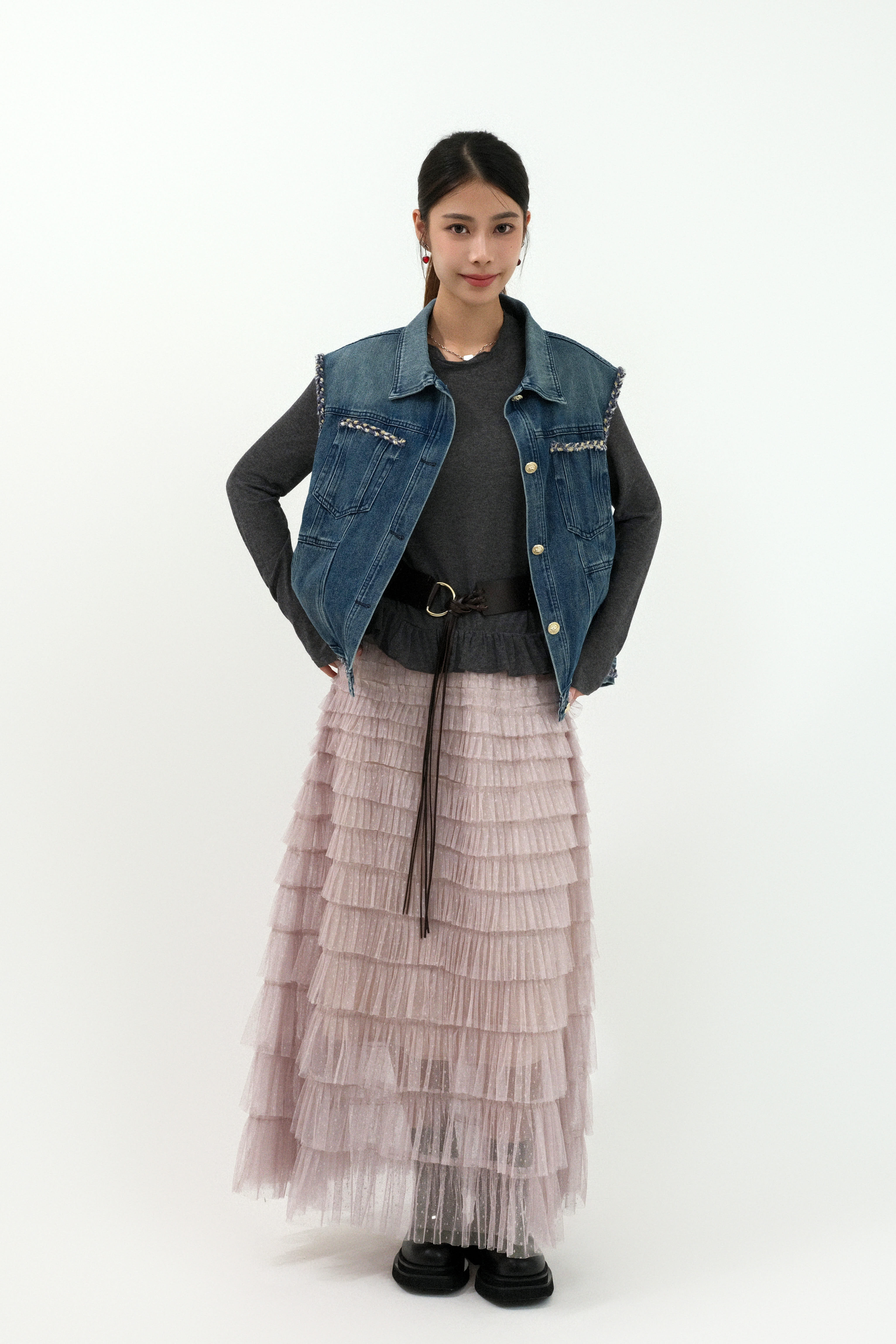 FW25_0021（外套＋上衣＋半截裙）